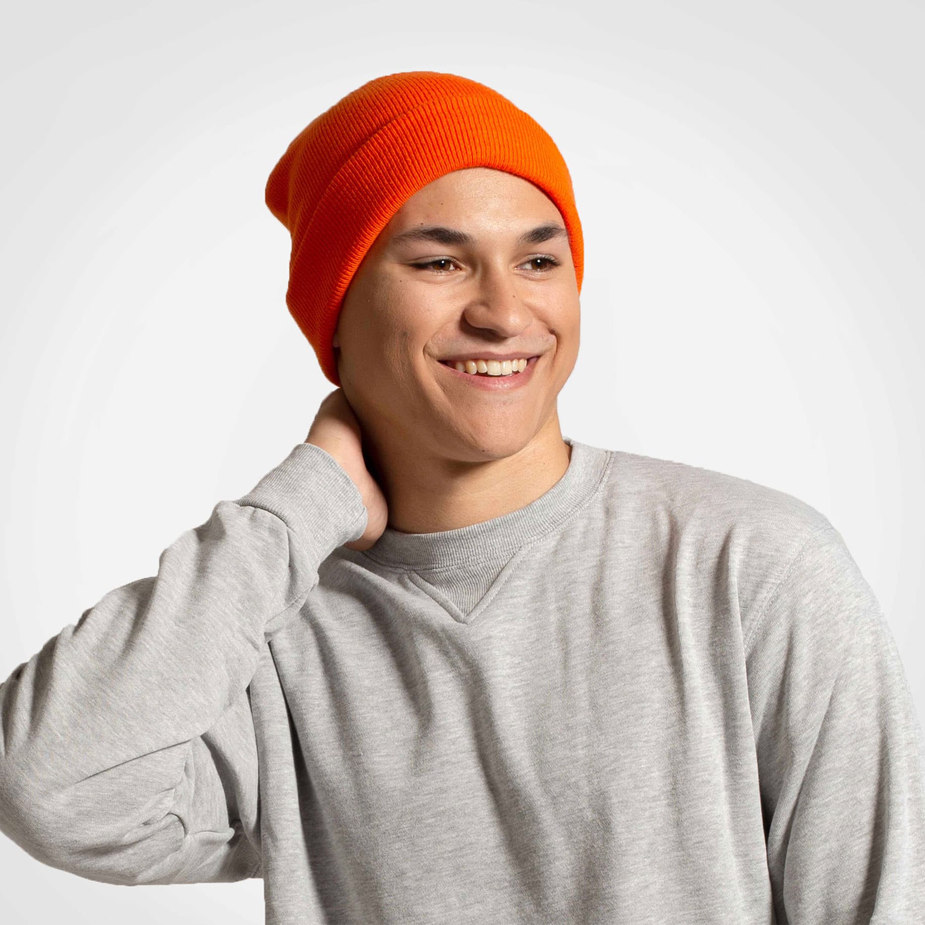 Orange Beanie
